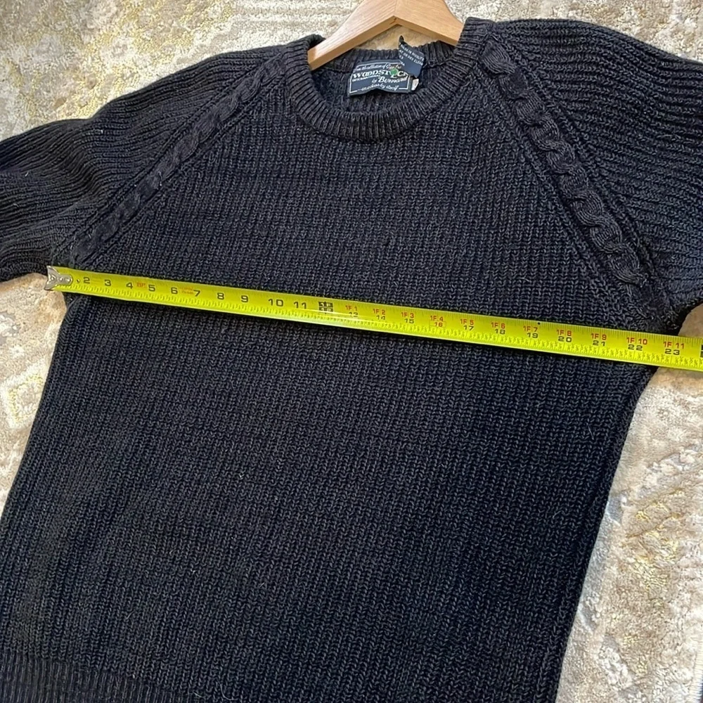 Woodstock by Bernard Vintage Wool Blend Rib Knit Sweater